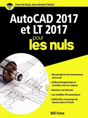 cover image of AutoCAD 2017 pour les Nuls